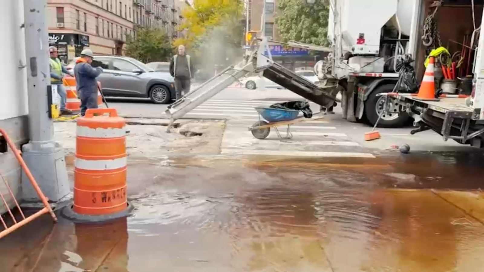 Why Lower Manhattan experiences more brown water after construction work